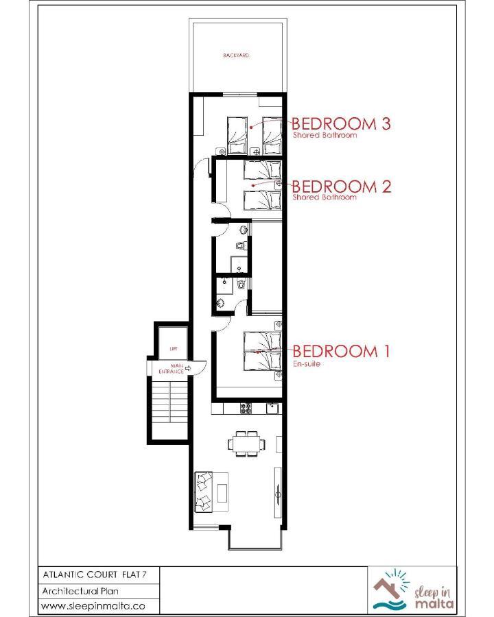 F7 Room 2, Private Bedroom Two Single Beds Shared Bathroom In Shared Flat ムサイダ エクステリア 写真